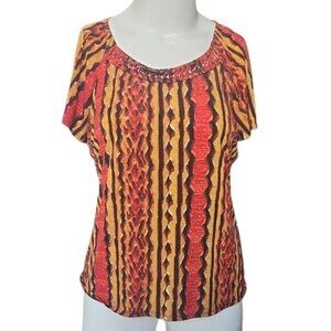 [East 5th] Vibrant Multicolor Women's Top - Size XL